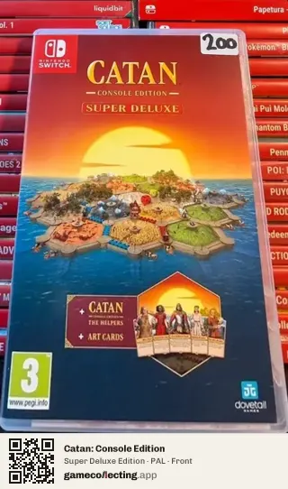 Catan: Console Edition Nintendo Switch, PAL box front