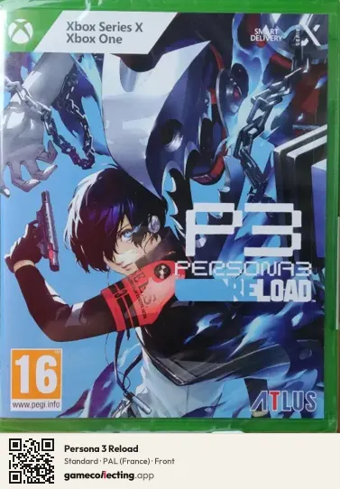 Persona 3 Reload Xbox Series X, France box front
