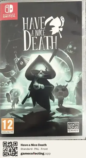 Have a Nice Death Nintendo Switch, PAL box front