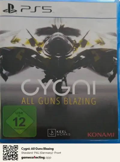 Cygni: All Guns Blazing PlayStation 5, Germany box front