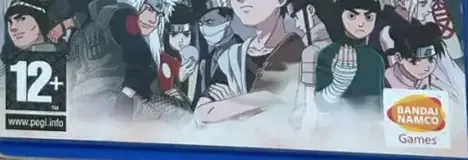 Naruto: Ultimate Ninja, the PEGI square on its front
