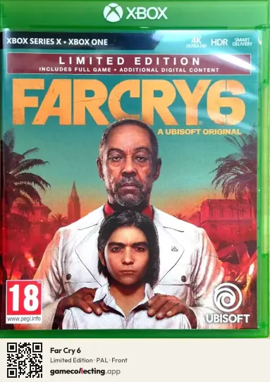 Far Cry 6 Xbox Series X, PAL box front
