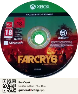 Far Cry 6 Xbox Series X, PAL disc