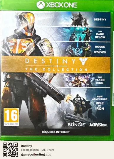Destiny Xbox One, PAL box front
