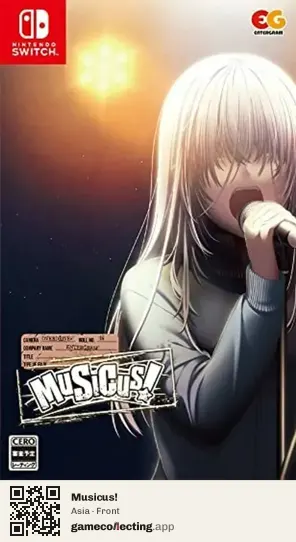 Musicus! Nintendo Switch, Asia box front