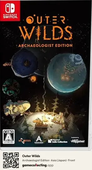 Outer Wilds Nintendo Switch, Asia box front
