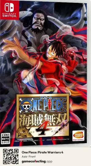 One Piece: Pirate Warriors 4 Nintendo Switch, Asia box front
