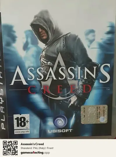 Assassin's Creed PlayStation 3, Italy box front