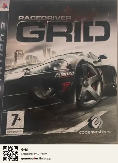 Grid PlayStation 3, PAL box front