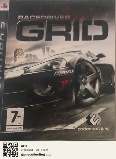 Grid PlayStation 3, PAL box front
