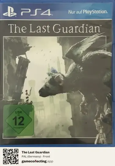 The Last Guardian PlayStation 4, Germany box front