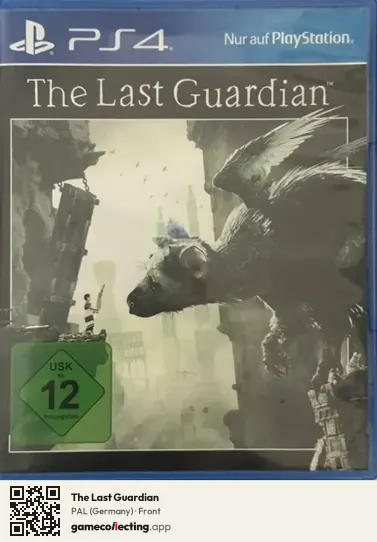 The Last Guardian PlayStation 4, Germany box front