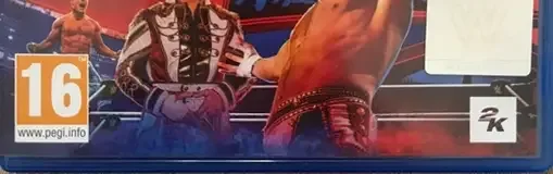 WWE 2K24, the USK square on its front