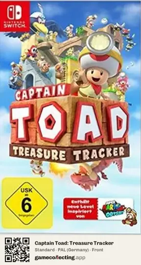 Captain Toad: Treasure Tracker Nintendo Switch, Germany box front