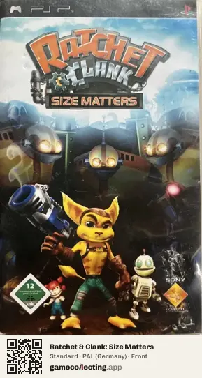 Ratchet & Clank: Size Matters PlayStation Portable, Germany box front