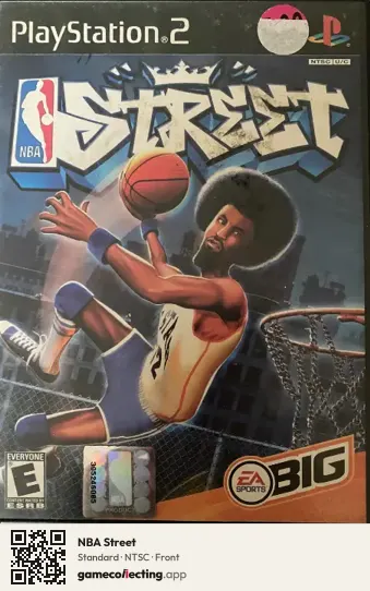 NBA Street PlayStation 2, NTSC box front