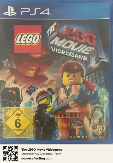 The LEGO Movie Videogame PlayStation 4, Germany box front