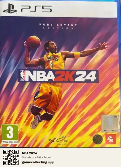 NBA 2K24 PlayStation 4, PAL box front
