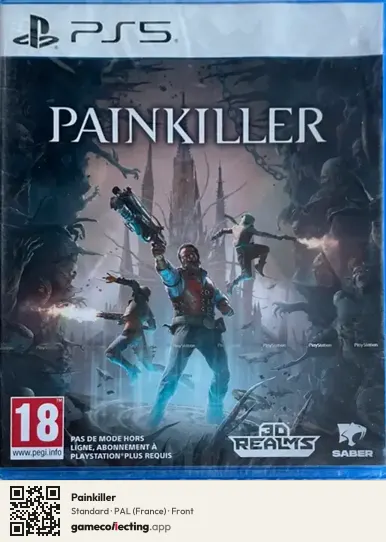 Painkiller PlayStation 5, France box front