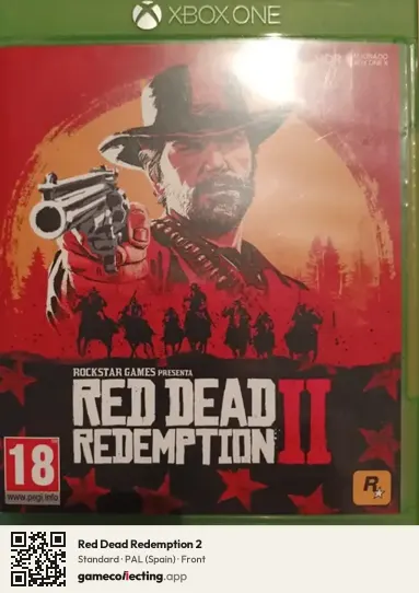 Red Dead Redemption 2 Xbox One, Spain box front