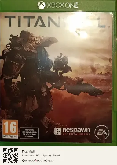 Titanfall Xbox One, Spain box front