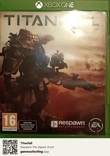 Titanfall Xbox One, Spain box front
