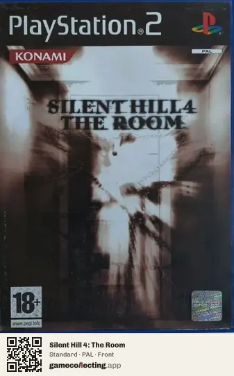 Silent Hill 4: The Room PlayStation 2, PAL box front