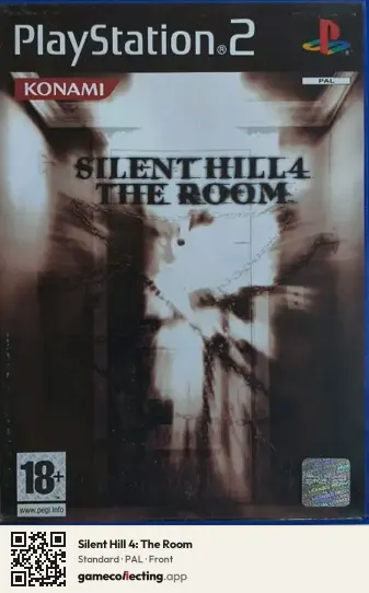 Silent Hill 4: The Room PlayStation 2, PAL box front