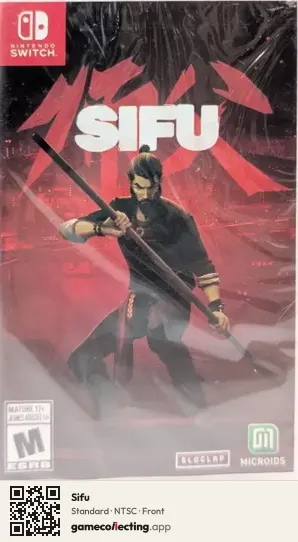 Sifu Nintendo Switch, NTSC box front