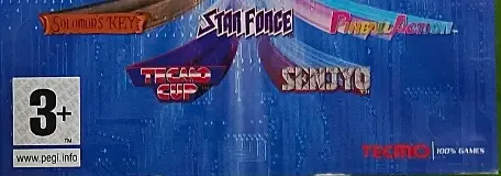 Tecmo Classic Arcade, the PEGI square on its front