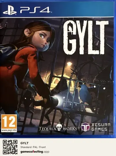 GYLT PlayStation 4, PAL box front