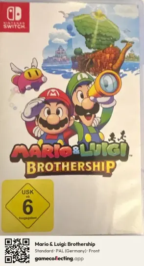 Mario & Luigi: Brothership Nintendo Switch, Germany box front
