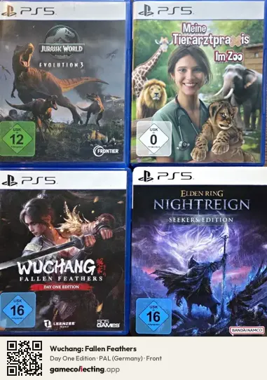 Wuchang: Fallen Feathers PlayStation 5, Germany box front