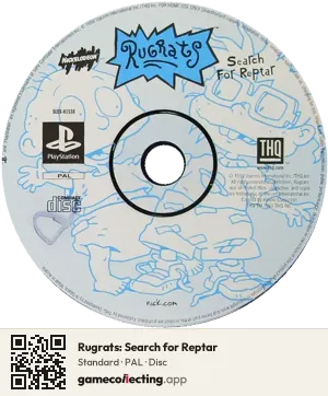 Rugrats: Search for Reptar PlayStation, PAL disc