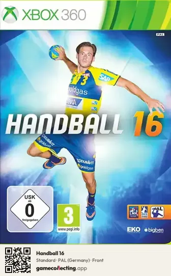 Handball 16 Xbox 360, Germany box front