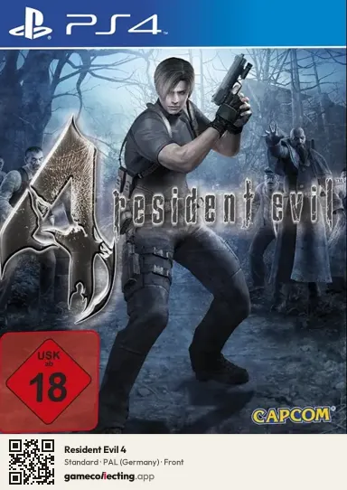 Resident Evil 4 PlayStation 4, Germany box front