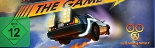 Back to the Future: The Game, the USK square on its front