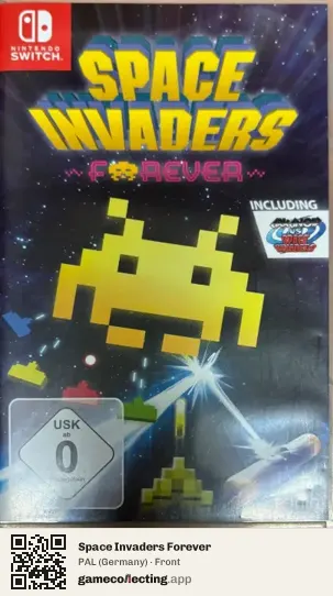 Space Invaders Forever Nintendo Switch, Germany box front
