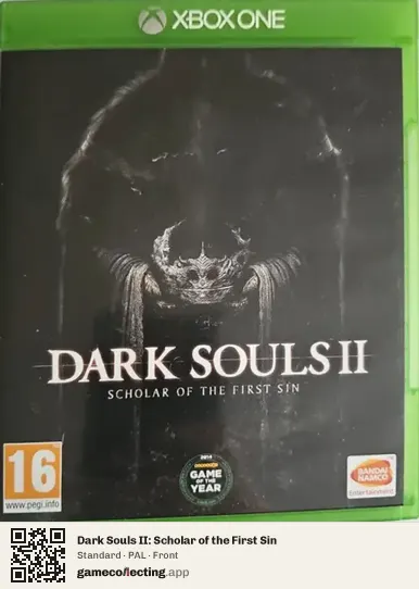 Dark Souls II: Scholar of the First Sin Xbox One, PAL box front