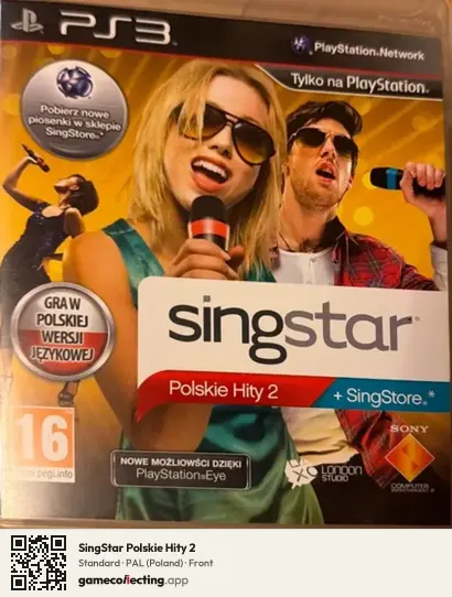 SingStar Polskie Hity 2 PlayStation 3, Poland box front