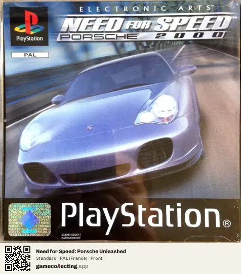 Need for Speed: Porsche Unleashed PlayStation, France box front