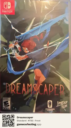 Dreamscaper Nintendo Switch, NTSC box front