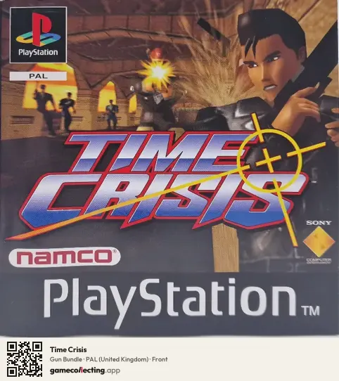 Time Crisis PlayStation, United Kingdom box front