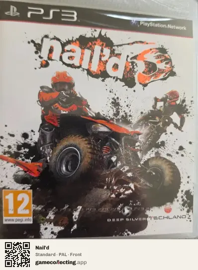 Nail'd PlayStation 3, PAL box front