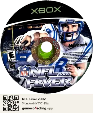 NFL Fever 2002 Xbox, NTSC disc