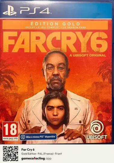 Far Cry 6 PlayStation 4, France box front