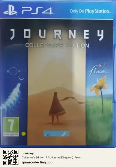 Journey PlayStation 4, United Kingdom box front