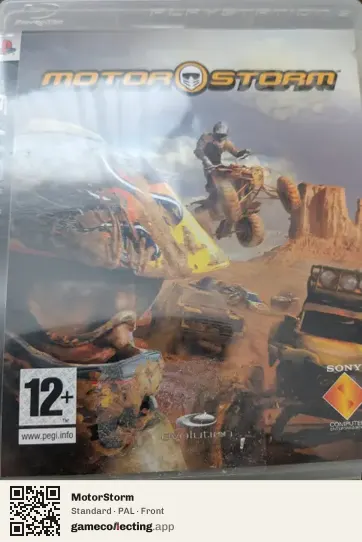 MotorStorm PlayStation 3, PAL box front