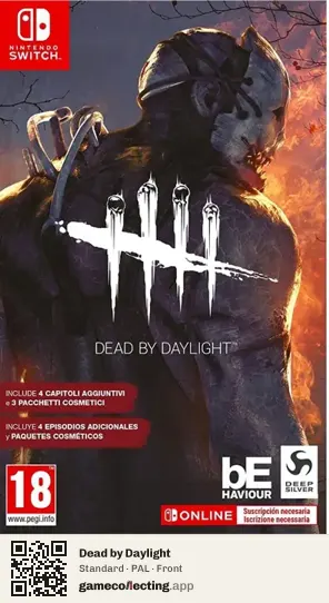 Dead by Daylight Nintendo Switch, PAL box front