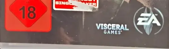 Dead Space 2, the USK square on its front